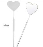 Szív formájú műszempillás tükör