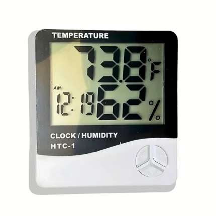 Hő és páratartalom mérő óra