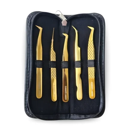 Magic szempillacsipesz készlet cipzározható tokban