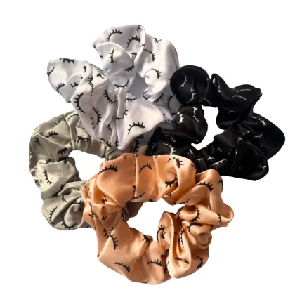 Műszempilla mintás hajgumi