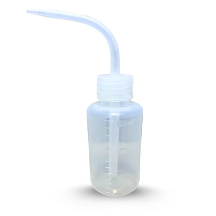 Öblítő flakon átlátszó