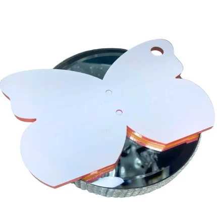 Pillangó formájú szempilla tartó paletta