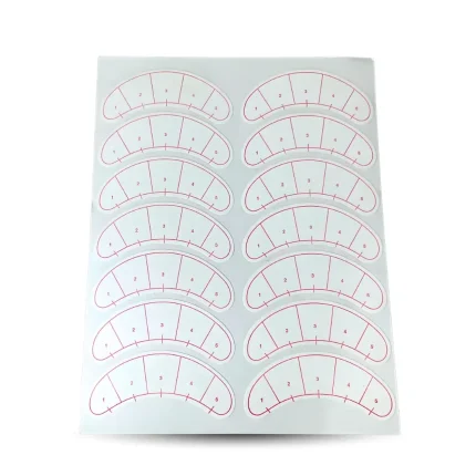 Szempilla térkép matrica