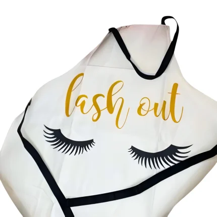 Szempillás kötény