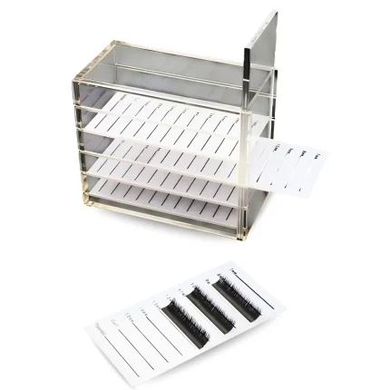 Szempilla tartó paletta 5 soros