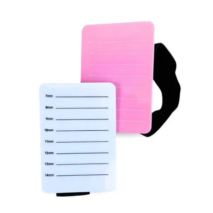 Szempillatartó paletta csuklópánttal