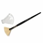 Kozmetikai legyező ecset nagy